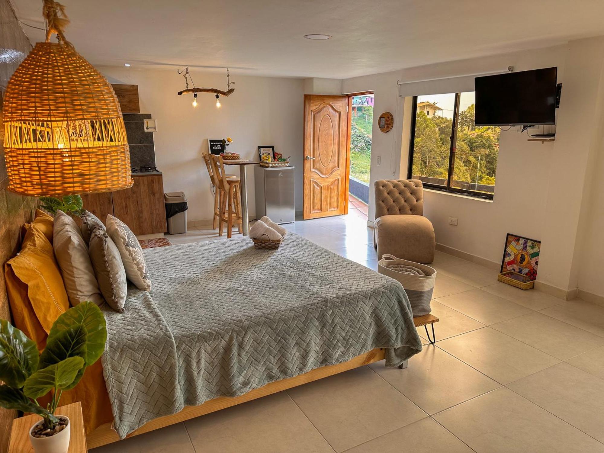 Cabanas Con Jacuzzi Y Chimenea - Casa Floral, Marinilla Ngoại thất bức ảnh