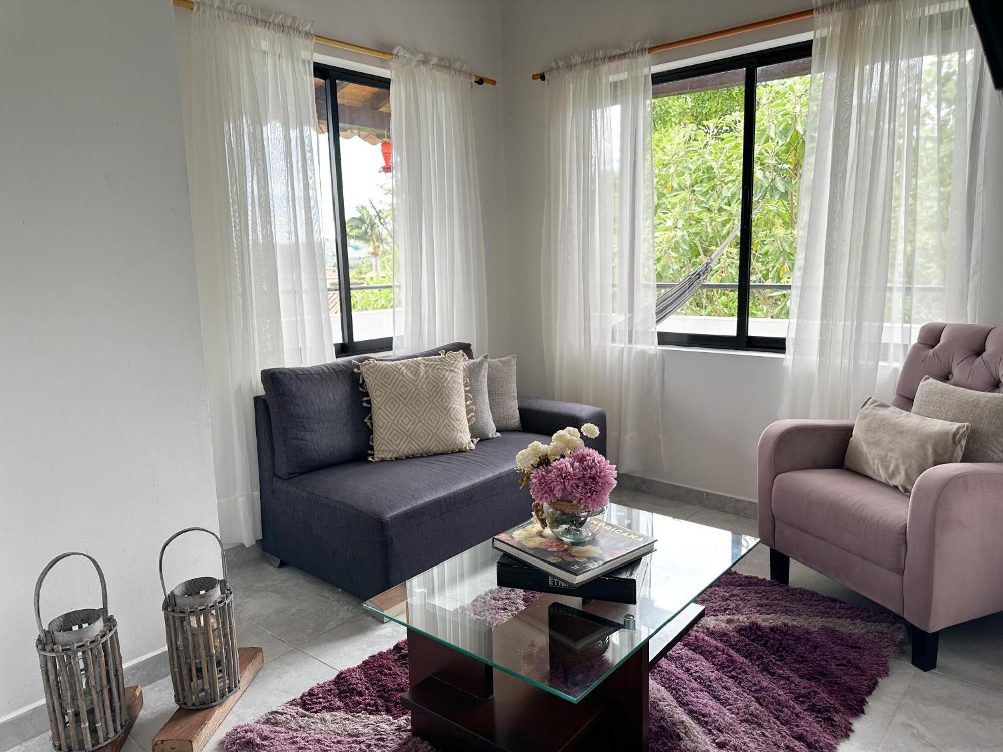 Cabanas Con Jacuzzi Y Chimenea - Casa Floral, Marinilla Ngoại thất bức ảnh